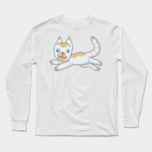 Floppy Cat [Flame Point] Long Sleeve T-Shirt